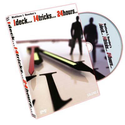 1 Deck 14 Tricks 24 Hours V2 par Matthew J. Dowden &amp; RSVP