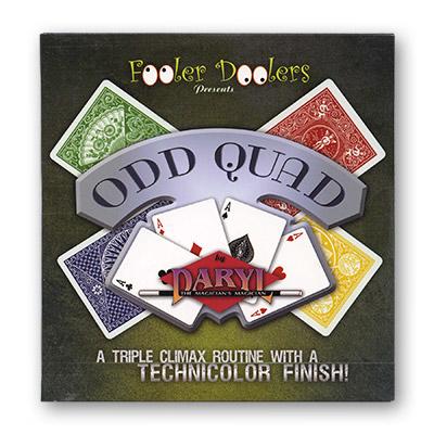 Odd Quad, Cards and DVD by Fooler Doolers