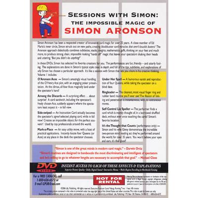 Sessions With Simon: The Impossible Magic Of Simon Aronson - V1*