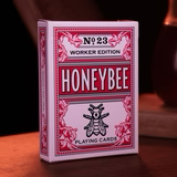 Honeybee Worker Edition Playing Cards, Red