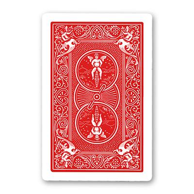 Jumbo Bicycle Card, Blank Face, Red Back