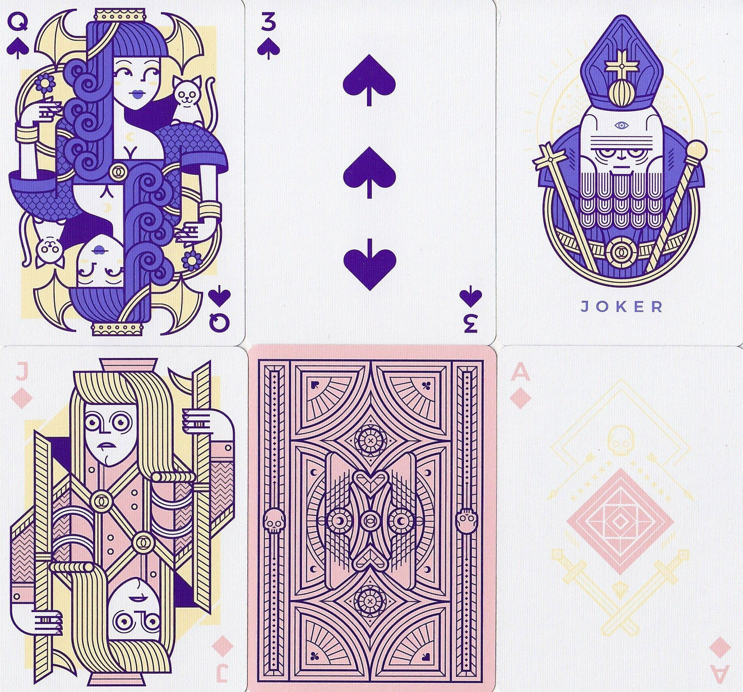 LUNATICA SOLSTICE PLAYING CARDS, on sale