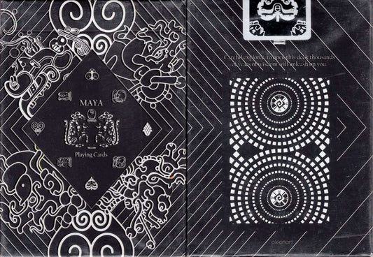 Cartes à jouer Maya Magic Black*