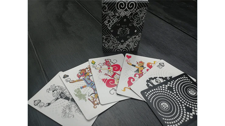 Maya Playing Cards Magic Black, on sale