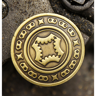 Half Dollar Coin, Bronze by Mechanic Industries