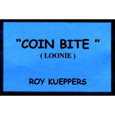 Coin Bite, Canadian Loonie, by Roy Kueppers