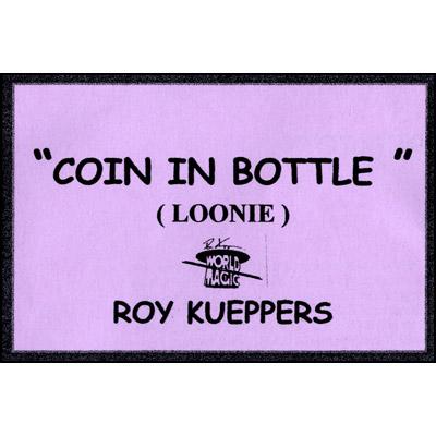 Coin In Bottle, Canadian Dollar/Loonie
