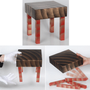 Petite table Fallapart par Ickle Pickle*