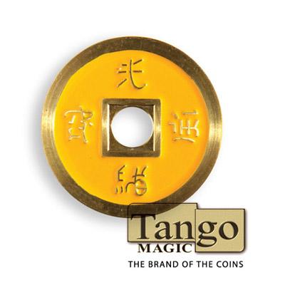 Pièce chinoise normale fabriquée en laiton, jaune par Tango Magic