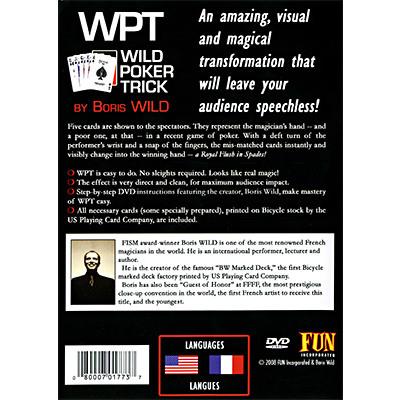 Wild Poker Trick, WPT by Boris Wild