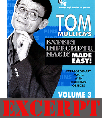 Paul Harris' Fizz Master - Video Download (Excerpt of Mullica Expert Impromptu Magic Made Easy Tom Mullica- #3, DVD)