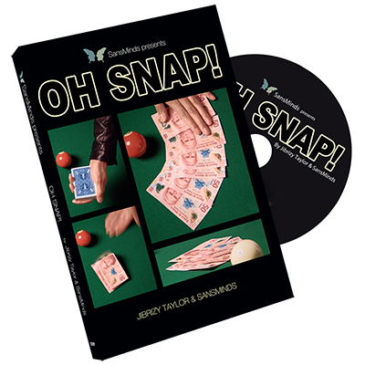 OH SNAP! Red (DVD and Gimmick) by Jibrizy Taylor and SansMinds