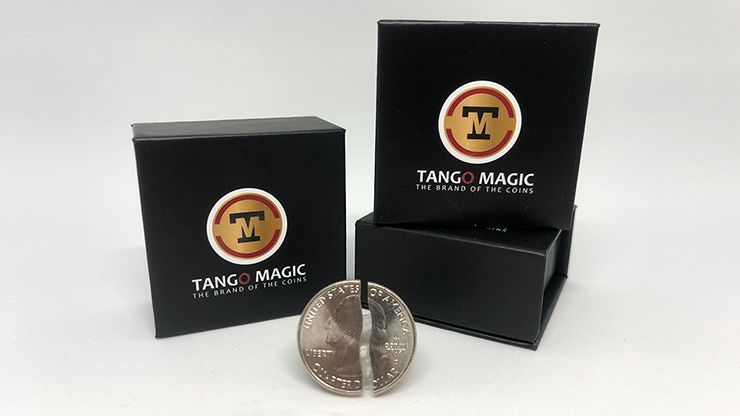 Tango Folding Coin Quarter Dollar Traditional Single Cut (D0180) by Tango - Trick