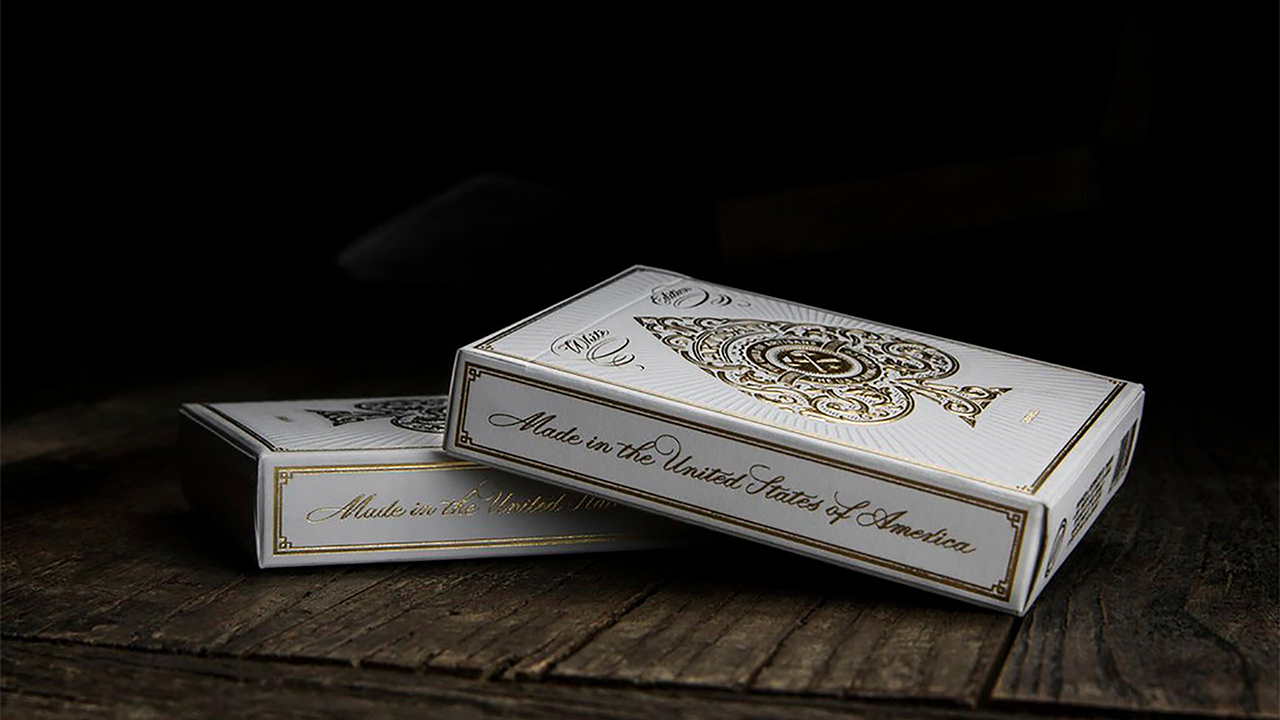 Artisan Playing Cards (White) by theory11