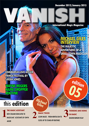 VANISH Magazine December 2012/January 2013 - Michael Giles - ebook