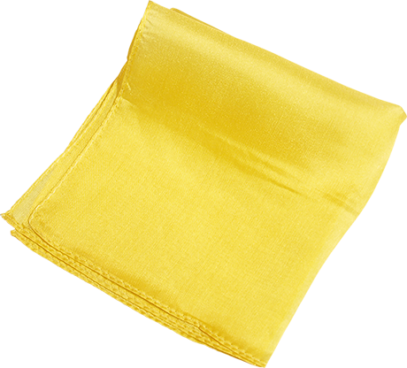 Silk 24 inch (Yellow) Magic by Gosh - Trick