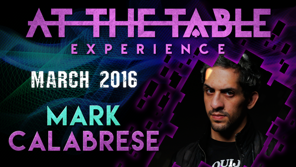 At The Table - Mark Calabrese 2 March 16th 2016 - Video Download