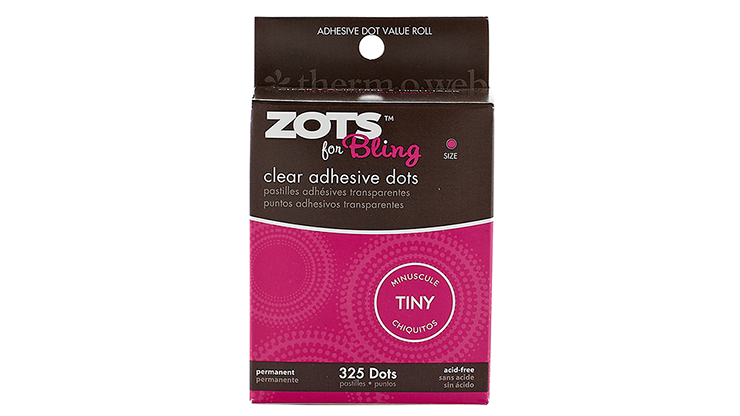 Sticky Dots Tiny (1/8 inch Diameter) Roll of 325