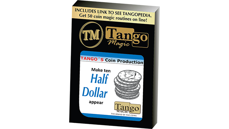 Tango Coin Production - Half Dollar D0186 (Gimmicks and Online Instructions) by Tango - Trick