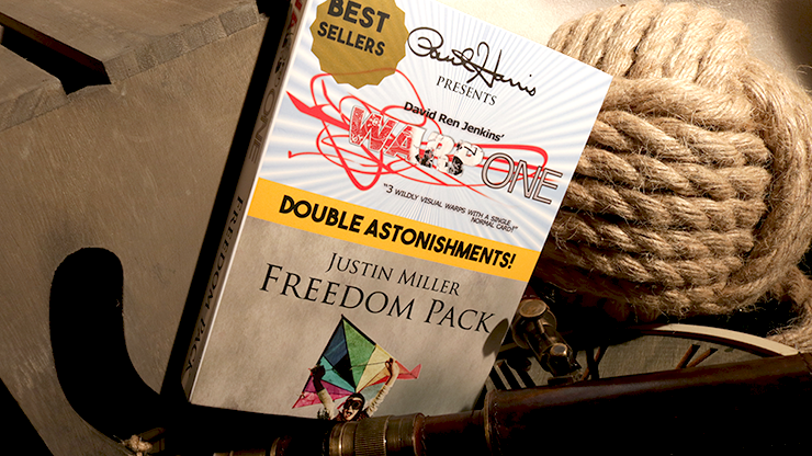 Paul Harris Presents Warp One/Freedom Pack Double Astonishments by Justin Miller & David Jenkins - Trick