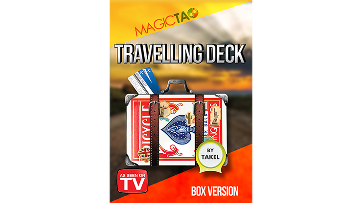 Travelling Deck Box Version Blue (Gimmick and Online Instructions) by Takel - Trick