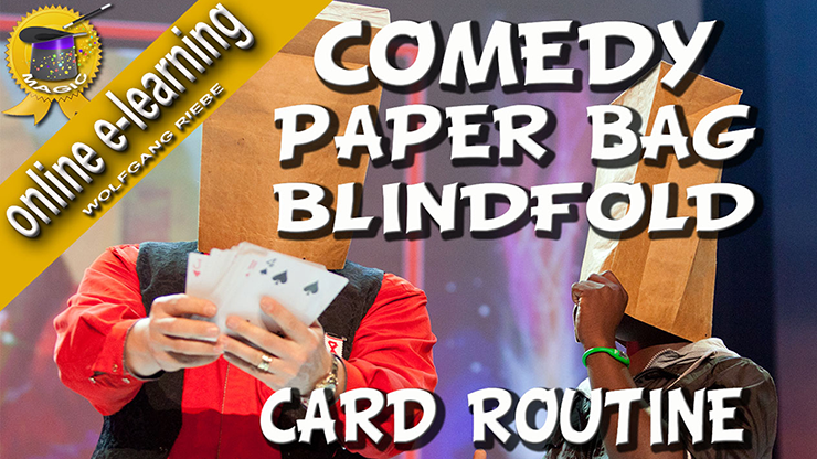 Comedy Paper Bag Blindfold Routine by Wolfgang Riebe - Video Download