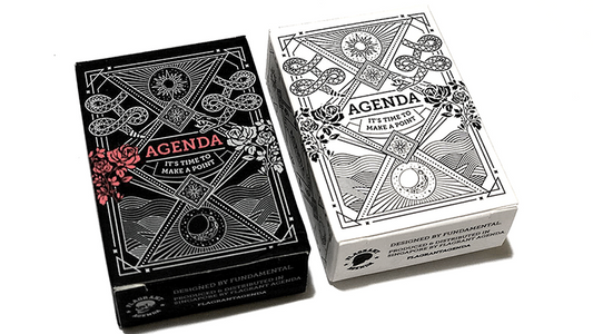 Mini Agenda Playing Cards (Black)