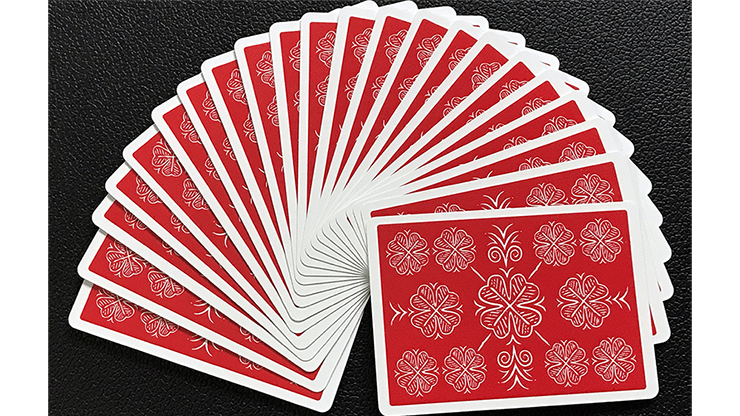 Choice Cloverback (Red) Playing Cards