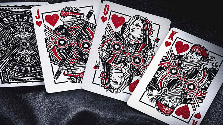 Outlaw Playing Cards by Kings & Crooks