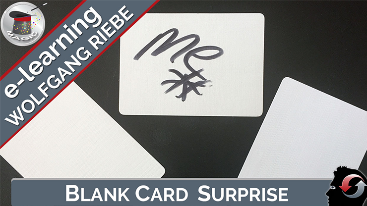 Blank Card Surprise by Wolfgang Riebe - Video Download