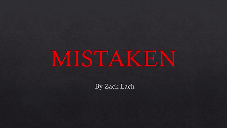Mistaken by Zack Lach - Video Download