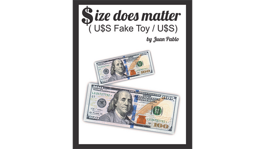 Size Does Matter USD (Gimmicks and Online Instructions) by Juan Pablo Magic