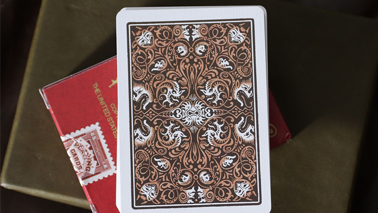 Limited Edition Late 19th Century Vanity Creature (Red) Playing Cards