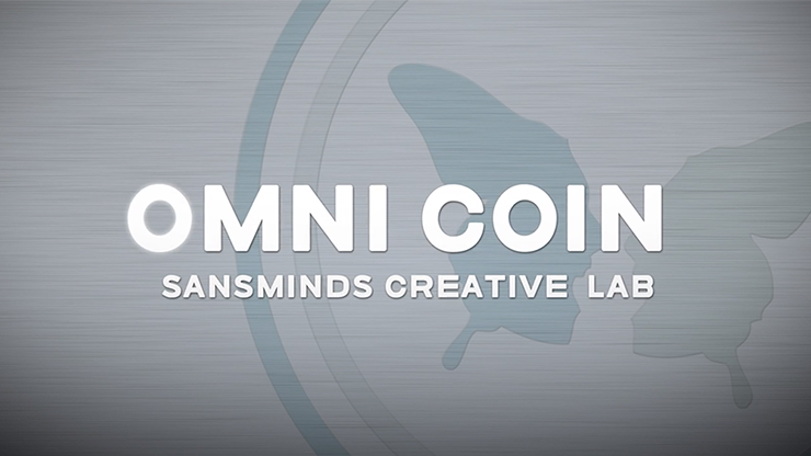 Omni Coin US version (DVD and 2 Gimmicks) by SansMinds Creative Lab - Trick