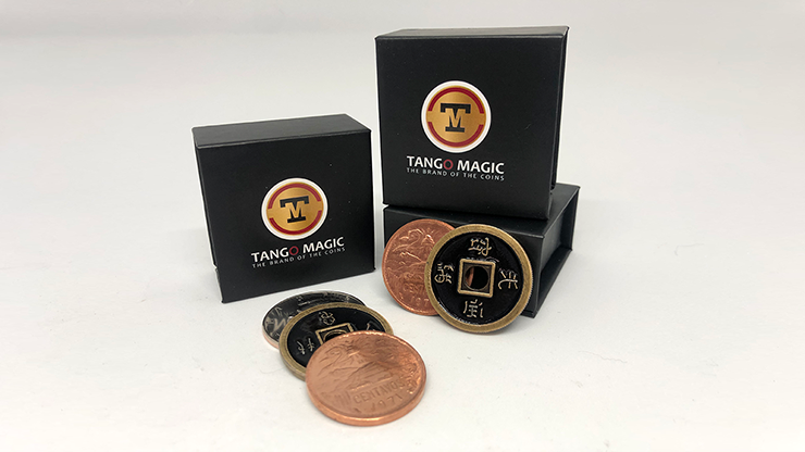 Triple TUC (Tango Ultimate Coin) (D0203)Tricolor with Online Instructions by Tango - Trick