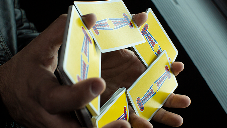 Vintage Feel Jerry's Nuggets (Yellow) Playing Cards