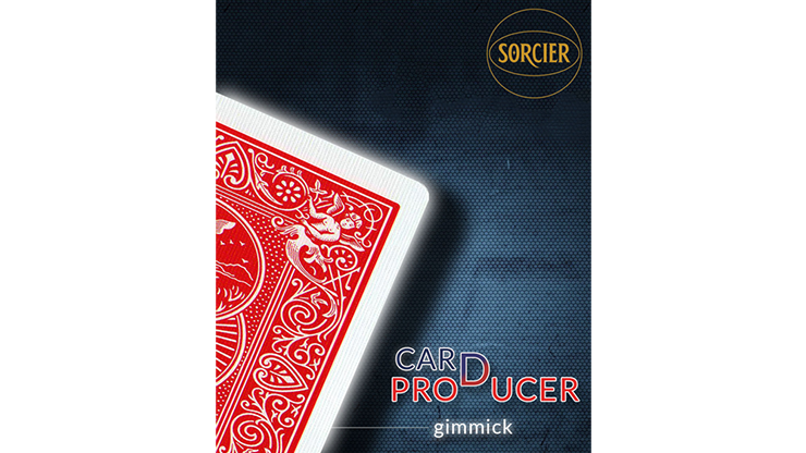 Card Production Gimmick Red by Sorcier Magic - Trick