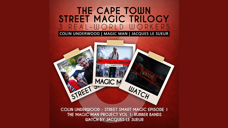 The Cape Town Street Magic Trilogy by Magic Man, Colin Underwood and Jaques Le Suer - Video Download