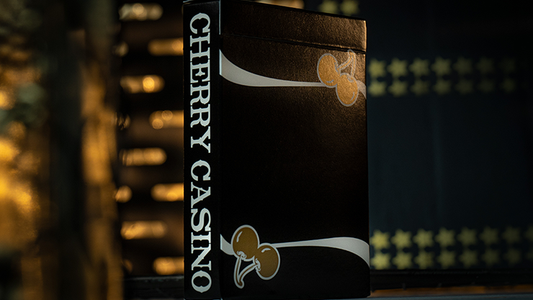 Cherry Casino (Monte Carlo Black and Gold) Playing Cards by Pure Imagination Projects