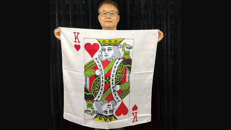 King Card Silk 36" by JL Magic - Trick