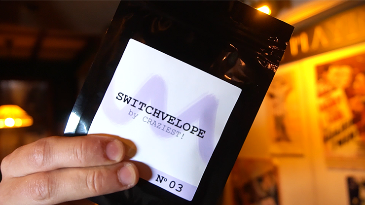 SWITCHVELOPE (Gimmicks and online Instructions) by The Craziest - Trick
