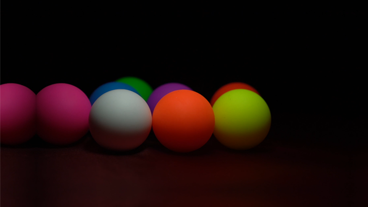 Perfect Manipulation Balls (1.7 Multi color; Red Green Orange Yellow) by Bond Lee - Trick