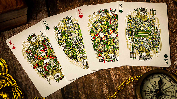 Atlantis Rise Edition Playing Cards by Riffle Shuffle