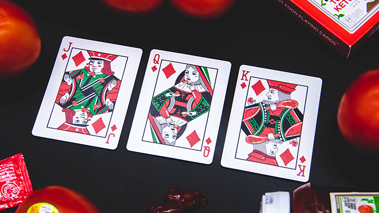 Ketchup Playing Cards by Fast Food Playing Cards