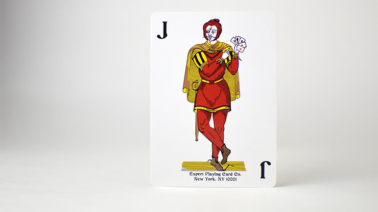 Royal Zen (RED/GOLD) Playing Cards by Expert Playing Cards