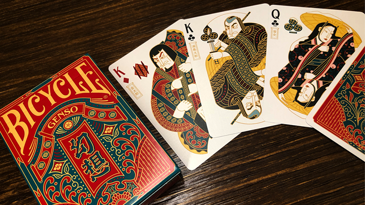 Bicycle Genso Green Playing Cards by Card Experiment