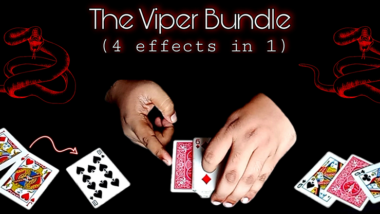 The Viper Bundle (4 effects in 1) by Viper Magic - Video Download