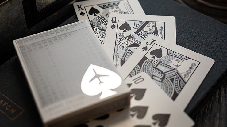 Lounge Edition in Jetway (Silver) by Jetsetter Playing Cards