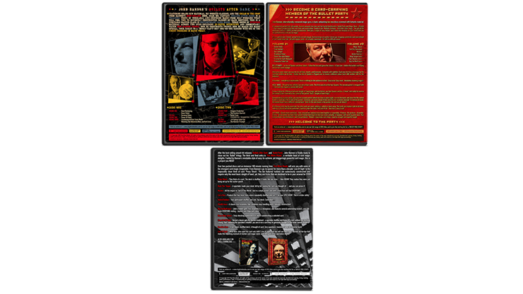 BIGBLINDMEDIA Presents John Bannon's Bullet Trilogy (Includes Bullet After Dark, Bullet Party, Fire When Ready and Paint it Blank Project) - DVD