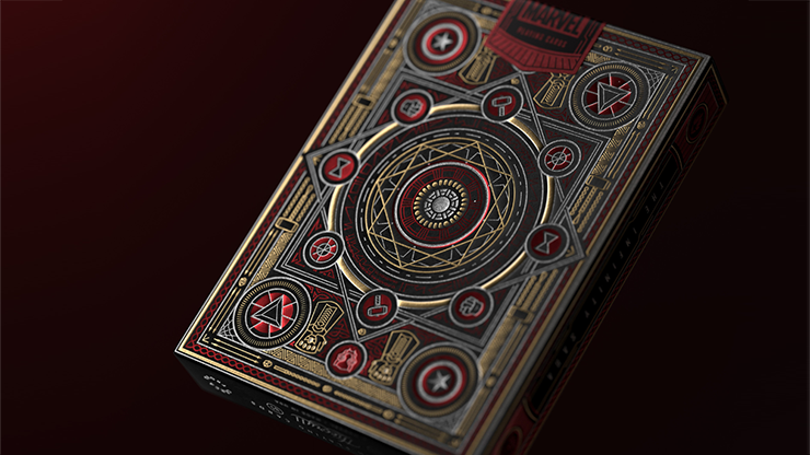 Avengers: Red Edition Playing Cards by theory11